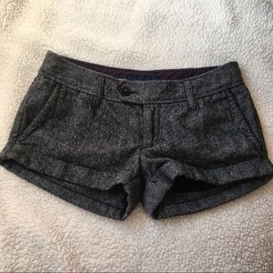 American Eagle Wool Mini Shorts